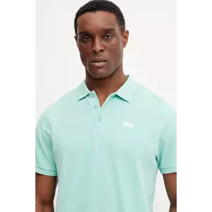 Helly Hansen pamut póló türkiz, sima kép
