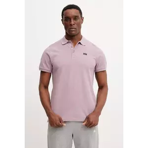 Helly Hansen pamut póló rózsaszín, sima kép