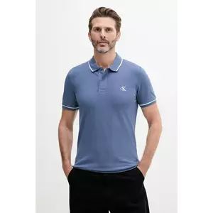 Calvin Klein Jeans poló férfi, sima, J30J315603 kép