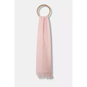 Moschino gyapjú sál bézs, sima, M5165 50092 kép