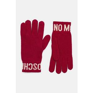 Moschino gyapjú kesztyű fekete kép