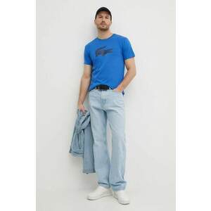Lacoste t-shirt férfi, nyomott mintás kép