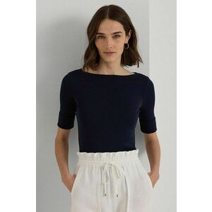 Lauren Ralph Lauren t-shirt női, sötétkék kép
