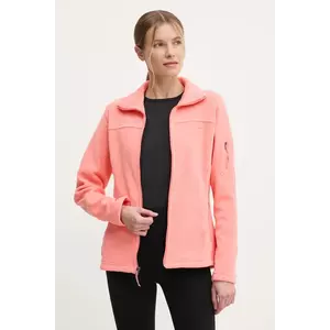Columbia sportos pulóver Fast Trek türkiz, sima, 1465351 kép