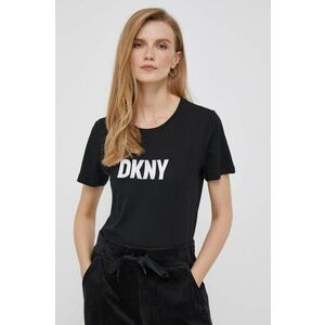 Dkny pamut póló fekete, W3276CNA kép
