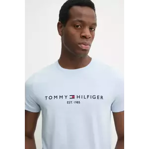 Tommy Hilfiger pamut póló férfi, nyomott mintás kép