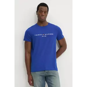 Tommy Hilfiger pamut póló férfi, nyomott mintás kép