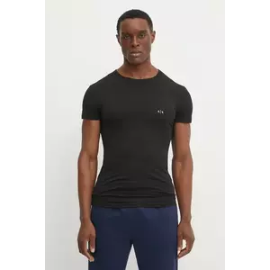 Armani Exchange t-shirt 2 db fekete, férfi, sima kép