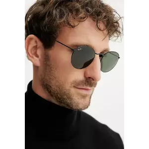 Ray-Ban napszemüveg ROUND METAL fekete, 0RB3447 kép