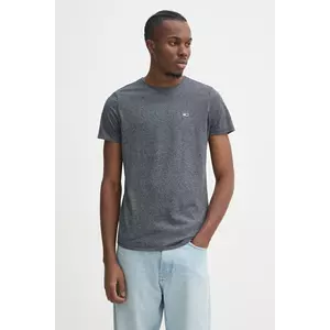 Tommy Jeans t-shirt férfi, sima, DM0DM09586 kép