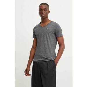 Tommy Jeans t-shirt szürke, férfi, melange kép