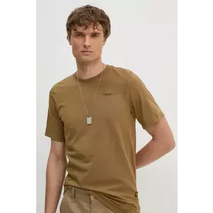 G-Star t-shirt barna, férfi, sima kép