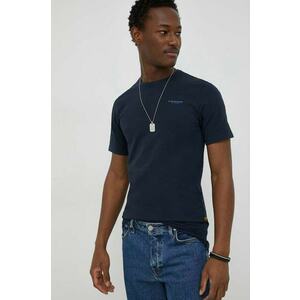 G-Star t-shirt sötétkék, férfi, sima kép