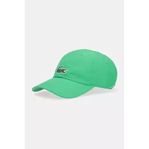 Lacoste baseball sapka zöld, nyomott mintás, RK2450 kép