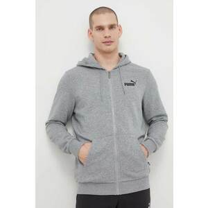 Puma felső fekete, férfi, sima, kapucnis, 586797 kép