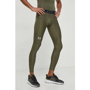 Under Armour edzős legging zöld, férfi, sima kép