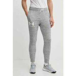 Under Armour nadrág szürke, férfi, sima kép