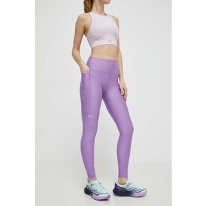 Under Armour edzős legging HG Armour HiRise lila, sima, 1365336 kép