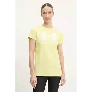 Under Armour t-shirt női, zöld kép