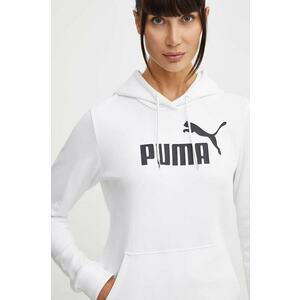Puma felső fehér, női, nyomott mintás, kapucnis, 586797 kép