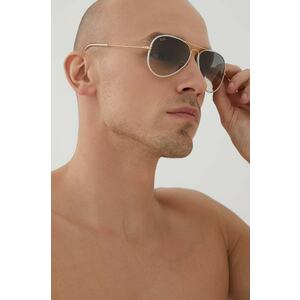 Ray-Ban napszemüveg AVIATOR FULL COLOR sárga, 0RB3025JM kép