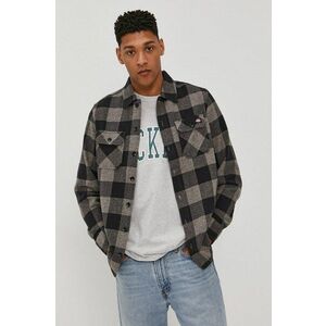 Dickies pamut ing férfi, galléros, szürke, regular kép
