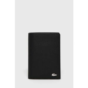 Lacoste bőr pénztárca fekete, férfi kép