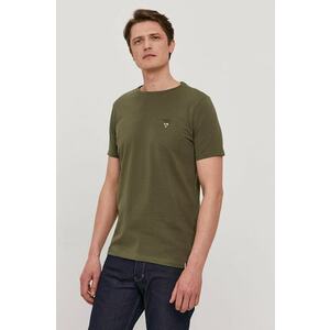 Aeronautica Militare t-shirt lounge zöld, férfi, sima, AM1UTI001 kép