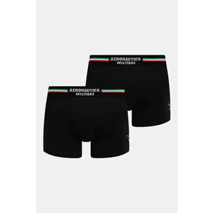 Aeronautica Militare boxeralsó (2-pack) fekete, férfi kép