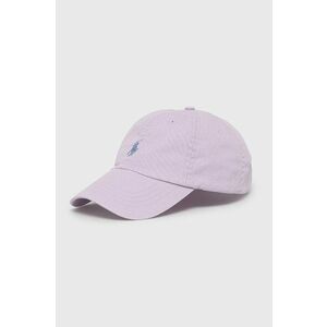 Polo Ralph Lauren baseball sapka rózsaszín, sima kép