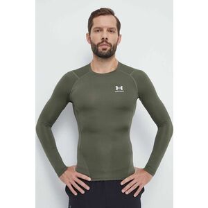 Under Armour edzős hosszú ujjú zöld, sima kép