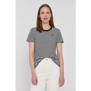 Levi's t-shirt női, fekete kép