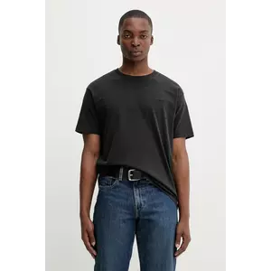 Levi's t-shirt fekete, férfi, sima kép