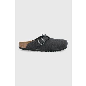 Birkenstock gyapjú papucs Boston sötétkék, 160371 kép