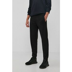 Emporio Armani nadrág férfi, fekete, egyenes kép