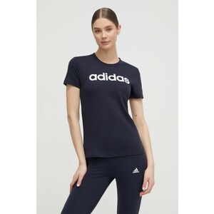 adidas pamut póló H07833 sötétkék, H07833 kép