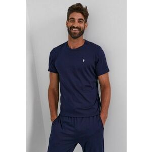 Polo Ralph Lauren pamut póló sötétkék, sima kép