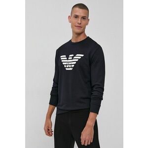 Emporio Armani felső sötétkék, férfi, nyomott mintás kép