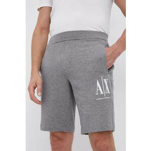 Armani Exchange rövidnadrág szürke, férfi kép