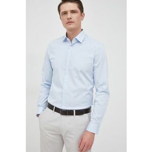 Calvin Klein ing férfi, galléros, slim kép