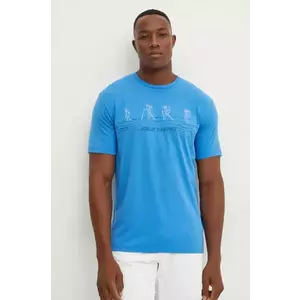 Helly Hansen t-shirt férfi, nyomott mintás kép