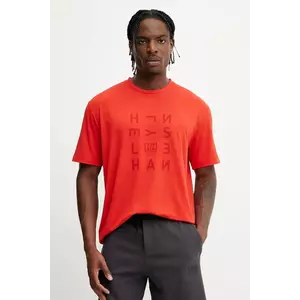 Helly Hansen t-shirt SKOG RECYCLED GRAPHIC zöld, férfi, nyomott mintás, 63082 kép