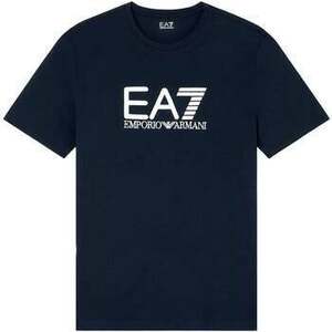 Rövid ujjú pólók Ea7 Emporio Armani Visibility Cotton Stretch T-Shirt Navy kép