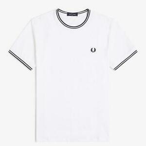 Rövid ujjú pólók Fred Perry TWIN TIPPED T-SHIRT kép