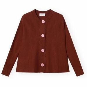 Mellények / Kardigánok Compania Fantastica COMPAÑIA FANTÁSTICA Cardigan 10223 - Brown kép