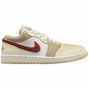 Rövid szárú edzőcipők Nike Jordan 1 Low SE Desert Khaki Red Sepia (Women's) kép