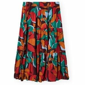 Szoknyák Compania Fantastica COMPAÑIA FANTÁSTICA Skirt 11013 - Flowers 10 kép
