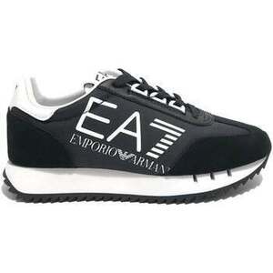 Rövid szárú edzőcipők Ea7 Emporio Armani Runner Trainers Black/White/Black kép