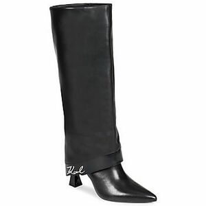 Városi csizmák Karl Lagerfeld DEBUTANTE Fold Down Hi Leg Boot kép