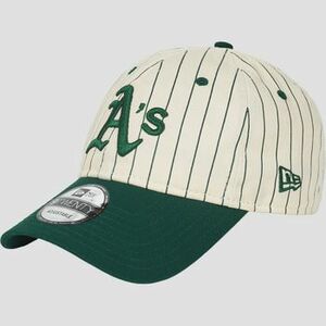 Baseball sapkák New-Era PINSTRIPE 9TWENTY® OAKLAND ATHLETICS DKG kép